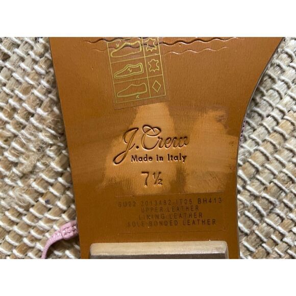 J. Crew leather strappy gladiator sandals - Picture 7 of 9